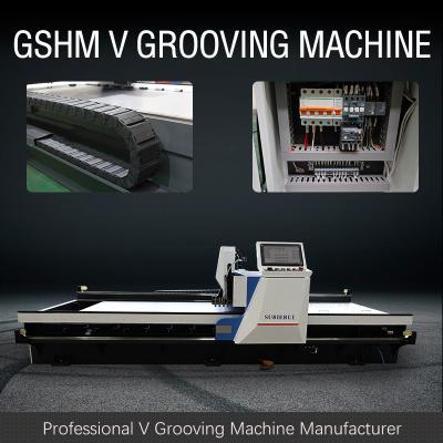 China Furniture Metal Grooving Machine Precise V Groover Machine 1540 Te koop