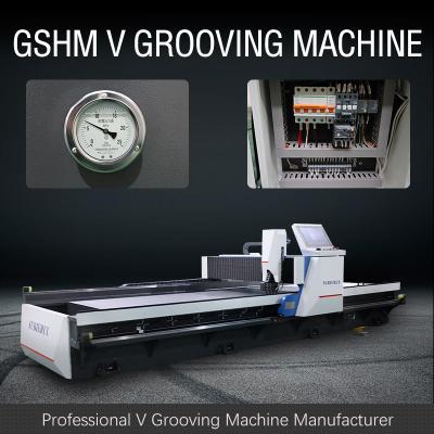 China Metal Curtain Wall CNC V Cutting Machine Signage Sheet Metal Grooving Machine 1532 en venta