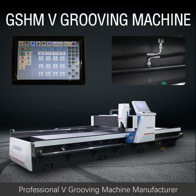China Hydraulic V Groove Machine For Metal Kitchen Cabinet Making Machine for sale