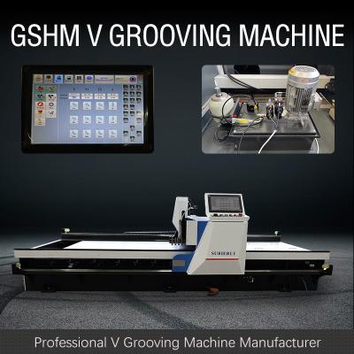 China 1240 Hydraulic High Speed V Grooving Machine For Stainless Steel Decoration for sale