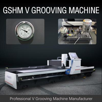 China 1232 CNC V Grooving Machine For Sheet Metal Curtain Wall Signage for sale