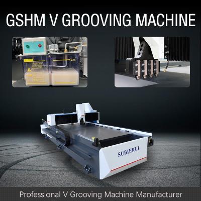 China Anti Skateboard Horizontal V Cutting Machine V Groover Machine For Ornament Industry 1240 à venda