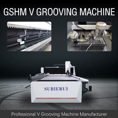China 1240 Hydraulic High Speed V Grooving Machine For Stainless Steel Ornament Production en venta