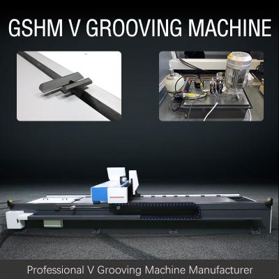 中国 Hydraulic V Groove Cutting Machine 1225 Stainless Steel Auto V Grooving Machine 販売のため