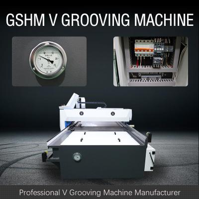 China 4000mm Grooving Machine For Sheet Metal Cnc V Cutting Machine Stainless Steel en venta