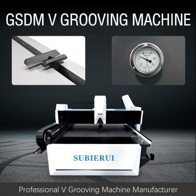 China 1225 High Speed V Grooving Machine For Sheet Metal Furniture Door Industry for sale