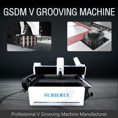 China 1240 CNC V Cutting Machine For Signage Production High Speed V Grooving Machine à venda