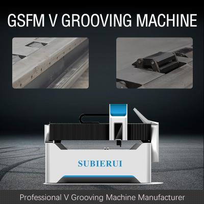 China CE Automatic V Grooving Machine For Stainless Steel 1225 V Groove Cutting Machine for sale