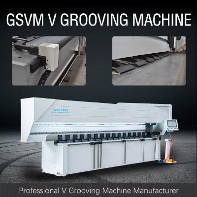 China Curtain Wall Vertical V Cutting Machine 1560 High Speed V Grooving Machine for sale