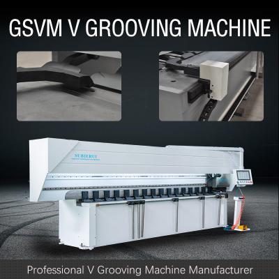 China Vertical Metal Grooving Machine Cnc V Grooving Machine For Ornament 1250mm for sale