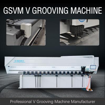 China High Speed V Groove Cutter Machine Multiple Size CNC V Grooving Machine for sale