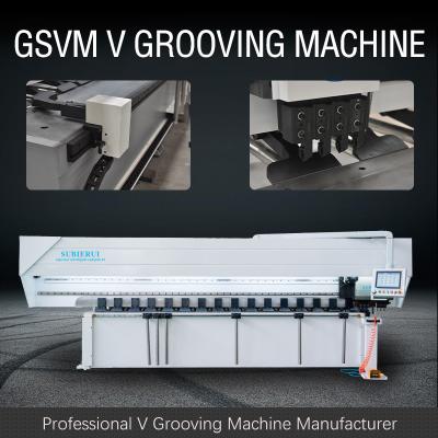 China Sheet Metal V Groover Machine For Display Props V Grooving Machine Manufacturers for sale