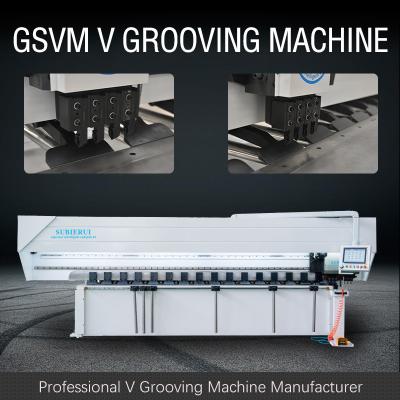 China Industrial Sheet Metal Grooving Machine For Cupboard Cabinet Making Machine for sale