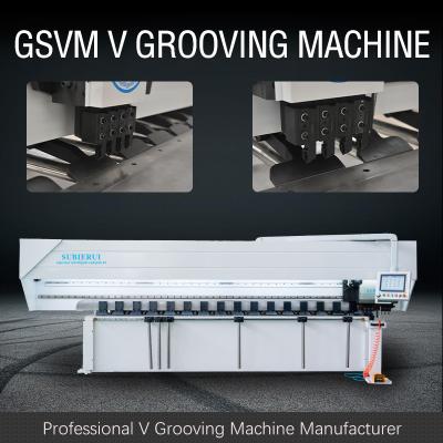 China High Speed Aluminium Sheet Grooving Machine V Metal Grooving Machine Elevator 1560 for sale