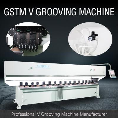 China Industrial V Groover Machine Anti Skateboard Cnc Sheet Metal Cutting Machine for sale