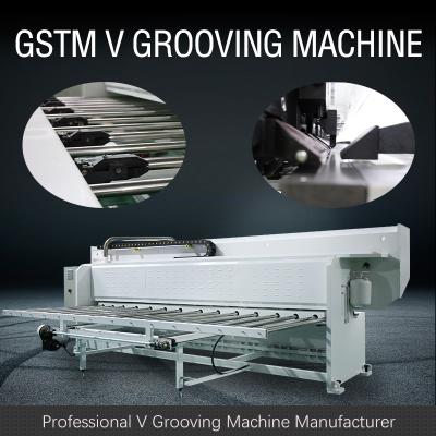 China Signage Automatic V Grooving Machine For Sheet Metal Grooving Machine for sale