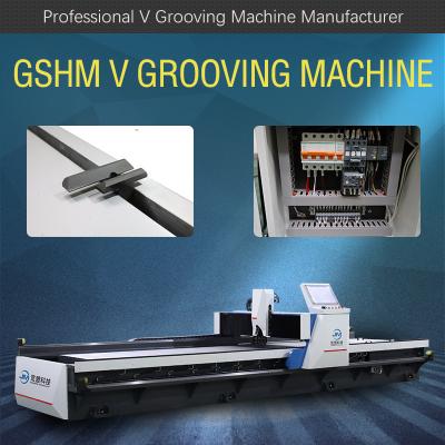 China 1240 Automatic V Grooving Machine Sheet Metal Grooving Machine Kitchen Cabinet for sale
