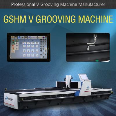 China High Speed Auto V Grooving Machine Metal Curtain Wall V Groover Machine for sale