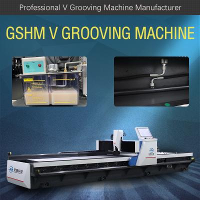 China Stainless Steel Decoration V Groover Machine Grooving Machine For Sheet Metal Te koop
