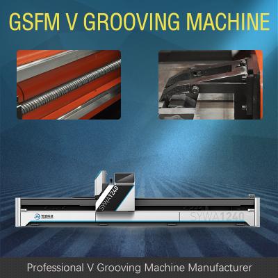 China Precision Automatic V Grooving Machine Advanced Signage V Groove Cutting Machine en venta
