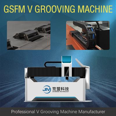 China 1232 CNC V Groove Cutting Machine Hydraulic Cutter Machine V For Metal Furniture for sale