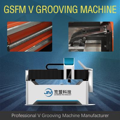 China 1250mm CNC Sheet Metal Cutting Machine Anti Skateboard V Groover Machine for sale