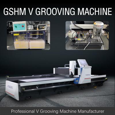China 1240mm High Speed V Grooving Machine For Elevator Panel Sheet Metal Grooving Machine Te koop