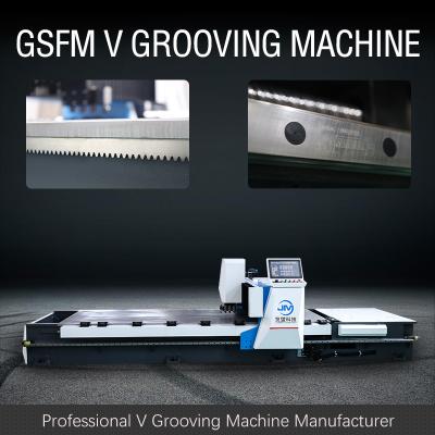 中国 High Efficiency V Groove Cutter Machine Automatic For Aluminum Panel Processing 販売のため