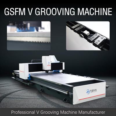 China High-Speed CNC V Grooving Machine For Stainless Steel Decoration Industry - Model 1225 en venta