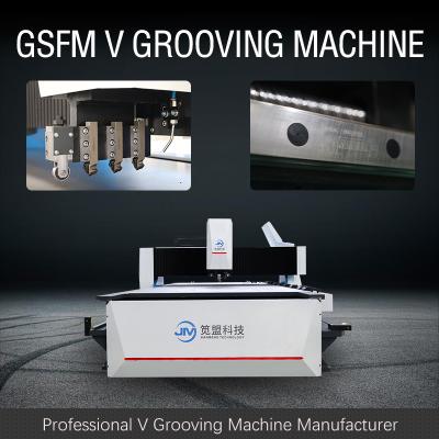 China Fully Automatic CNC V Grooving Machine Four Sided In Door Industry en venta