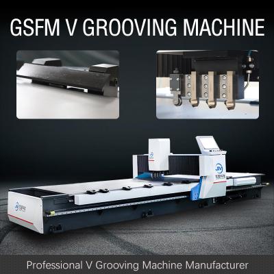 Chine Four Sided V Slotting Machine Fully Automatic For Door Industry Precision à vendre