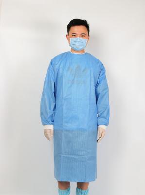 China SMS Disposable Protective Gown Surgical Coverall S-5XL Size for sale