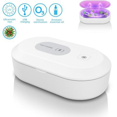 China Wireless Charging Uv Phone Sterilizer Box N95 FFP2 FFP3 Face Mask Disinfection for sale