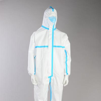 China S-5XL Medical Protective Clothing Coveralls Infection Control for sale