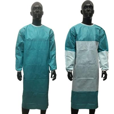 China Sterile Disposable Protective Gown Anti Wrinkle Customized Logo for sale