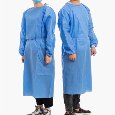 China Non Woven Surgical Sterile Disposable Gowns Breathable Medical Materials for sale