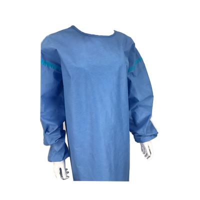 China Nontoxic Disposable Protective Gown Level 3 Medical Gowns 35-45gsm for sale