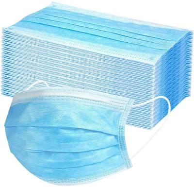China Antivirus 3 Ply Disposable Face Mask Personal Protective Equipment for sale
