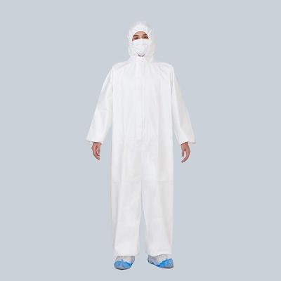 China Breathable Medical Protective Clothing 60g Microporous Suit Chemical Resistant for sale