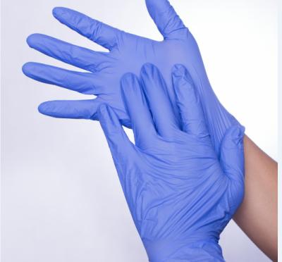 China Hypoallergenic Nitrile Disposable Medical Gloves Break Resistant for sale