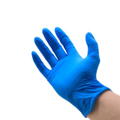 China EN455 CE Powder Free Nitrile Gloves With Customized Logo for sale