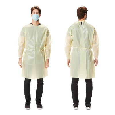China Non Sterile AAMI Level 1 Disposable Protective Gown for sale