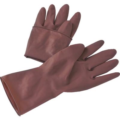 China Sterile Antiviral Orthopaedic Latex Surgical Gloves Powder-free for sale