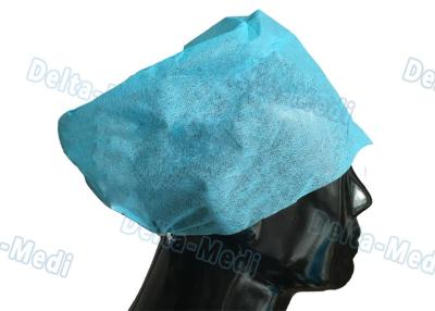 中国 PP/SMSの物質的で使い捨て可能な外科帽子の反静的でよい透磁率 販売のため