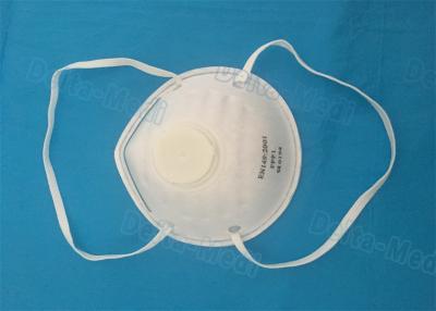 China FFP1 Disposable Earloop Face Mask , Breathing Disposable Respirator Mask With Exhalation Valve for sale