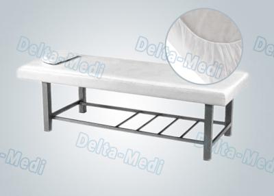 China Flexible Non Woven Medical Disposable Bed Sheets / Cover Non Toxic With Elastic for sale