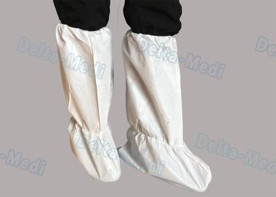 China SF Non Woven Disposable Surgical Shoe Covers , Anti Water Disposable Boot Covers for sale