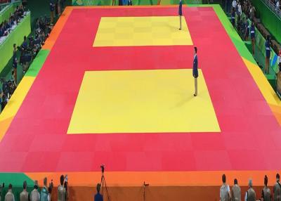 Chine Tapis colorés à haute densité de judo de concurrence et de formation d'arts martiaux de jiu-jitsu de Bjj à vendre