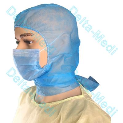 China PP SMS Disposable Space Cap Non Woven Hood Head Cover for sale
