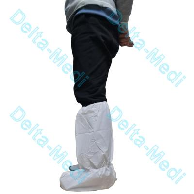 China SMS Microporous Waterproof Disposable Surgical Shoe Covers for sale